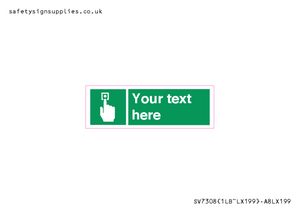 Custom Safe Condition Emergency call point